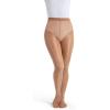 imageCapezio girls Girls Ultra Shimmery Footed TightsSuntan