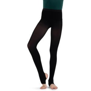 imageCapezio Girls Hold and Stretch Stirrup TightBlack