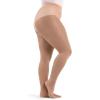 imageCapezio Womens Hold ampamp Stretch Plus Footed TightsLight Suntan