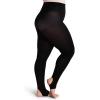 imageCapezio womens Ultra Soft Self Knit Waistband Stirrup TightTightBlack