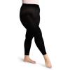 imageCapezio womens Footless Tight W Self Knit Waist BandBlack