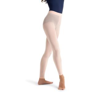 imageCapezio womens Footless Tight W Self Knit Waist BandBallet Pink