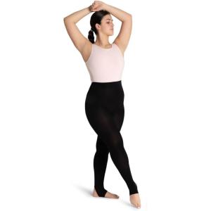 imageCapezio womens Ultra Soft Self Knit Waistband Stirrup TightTightBlack