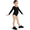 imageCapezio Girls Team Basics Long Sleeve LeotardBlack