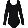 imageCapezio Girls Team Basics Long Sleeve LeotardBlack