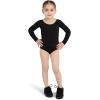 imageCapezio Girls Team Basics Long Sleeve LeotardBlack