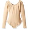 imageCapezio Girls Team Basics Long Sleeve LeotardNude