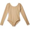 imageCapezio Girls Team Basics Long Sleeve LeotardNude