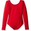 imageCapezio Girls Team Basics Long Sleeve LeotardRed