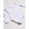 imageCapezio Girls Team Basics Long Sleeve LeotardWhite