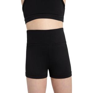 imageCapezio Big Girls Team Basic High Waisted ShortBlack