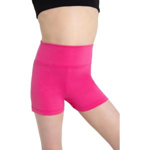 imageCapezio Big Girls Team Basic High Waisted ShortHot Pink