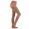 image:imageCapezio Little Girls Ultra Soft Self Knit Waistband Footed TightSuntan