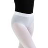 image:imageCapezio Little Girls Ultra Soft Self Knit Waistband Footed TightWhite